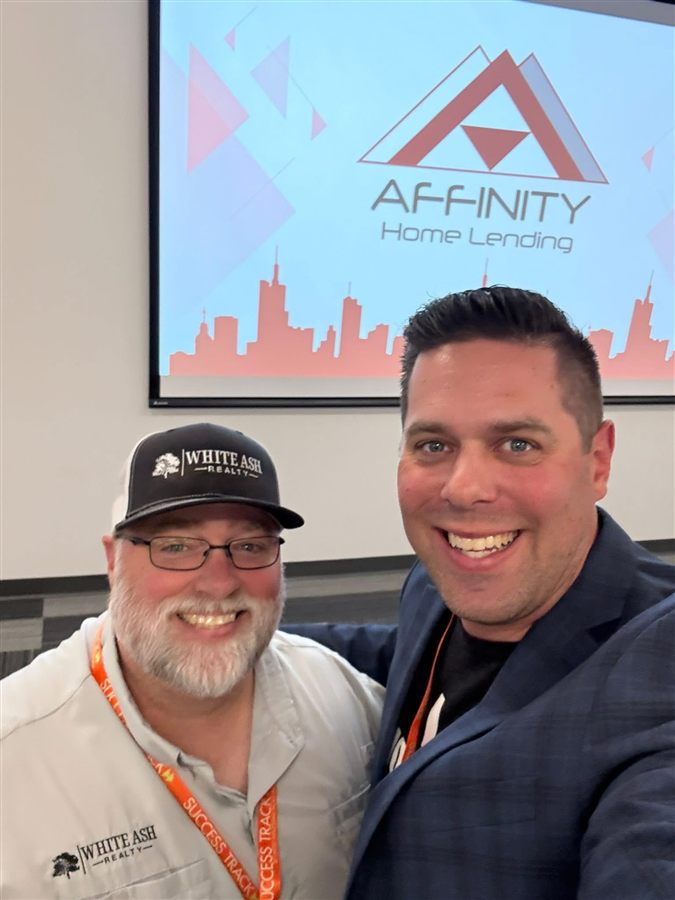 Garrett at Affinity Home Lending networking event